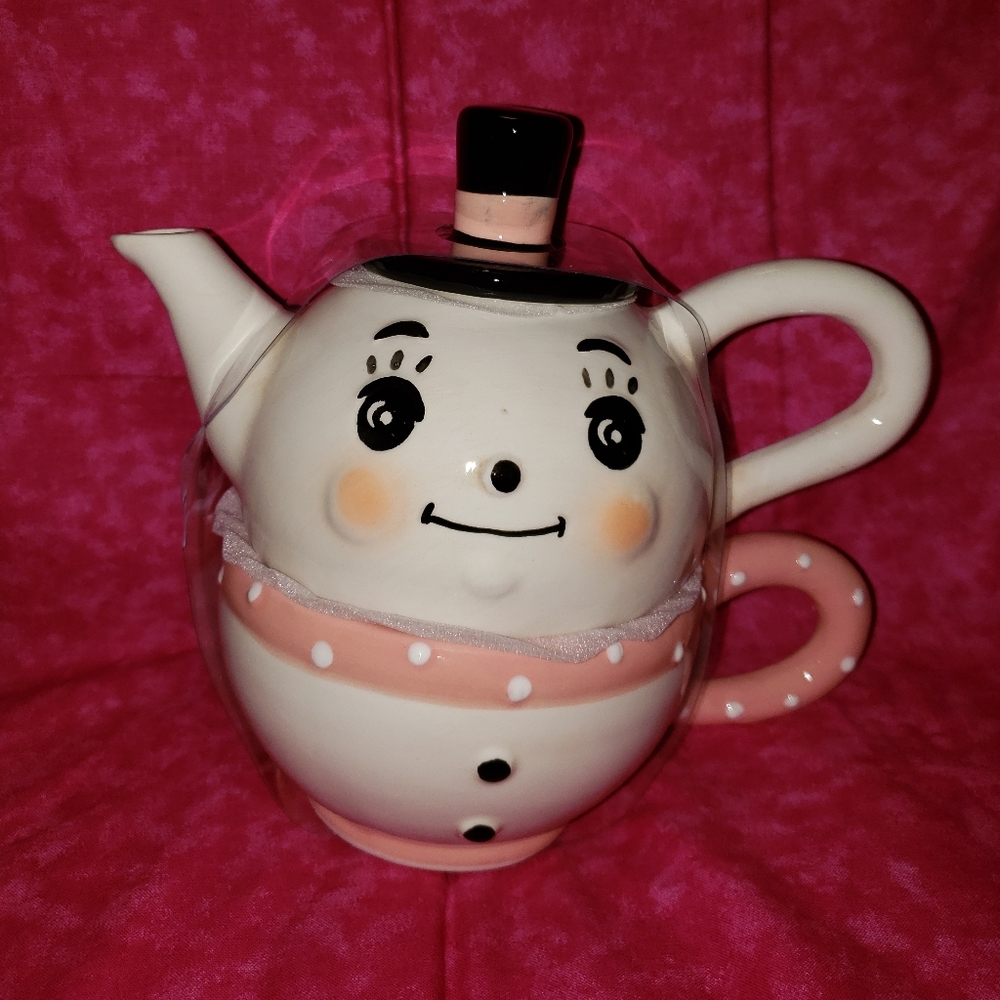 Johanna Parker snowman teapot